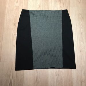 Black and Grey Philosophy skirt